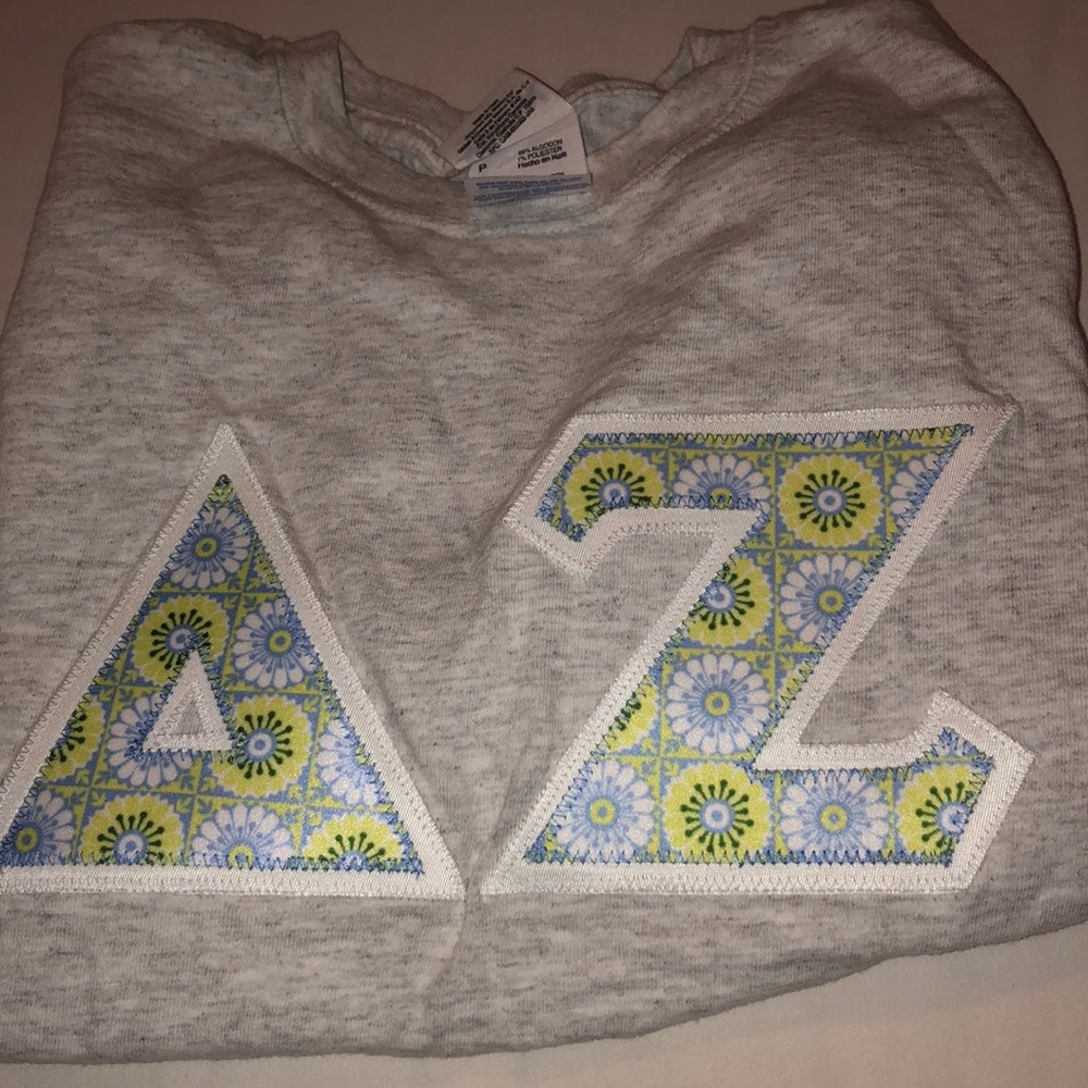 Delta Zeta Letter shirt
